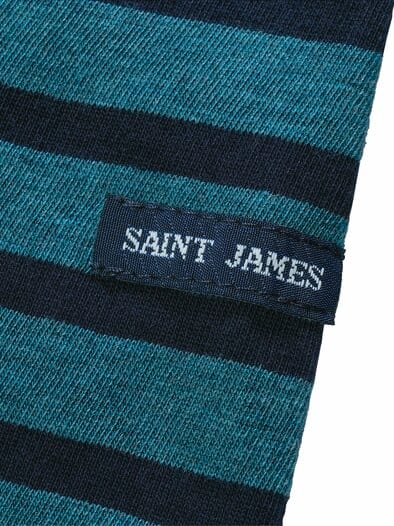Bretagne-Shirt grün/blau