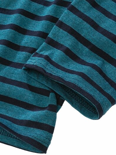 Bretagne-Shirt grün/blau