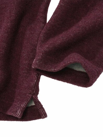 Schön-einfach-Pulli bordeaux