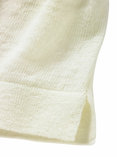 Mamma-mia-Strickshirt nuvola-weiß