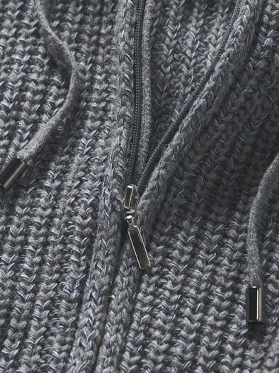 Strickjacke Ragazzo stahlblau