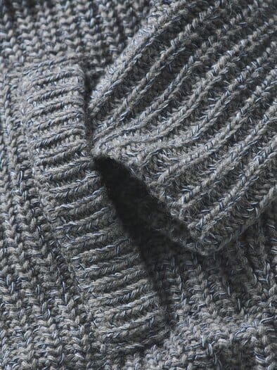 Strickjacke Ragazzo stahlblau