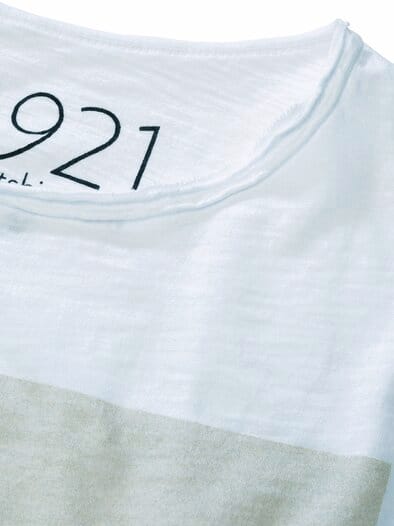 T-Shirt California kreideweiß