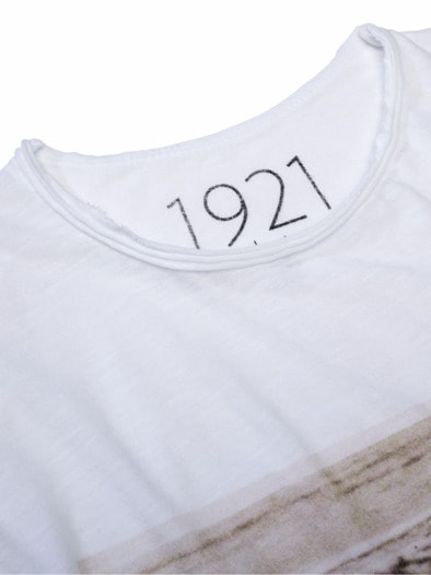 1921 T-Shirt Easy Rider rockerweiß