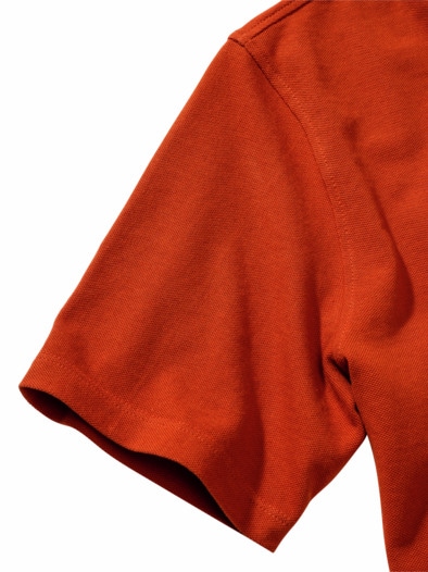 Urväter-Polo Kurzarm sunset orange