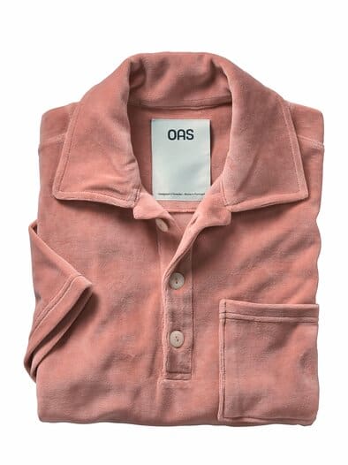 Velours-Polo Girona rosaquarz