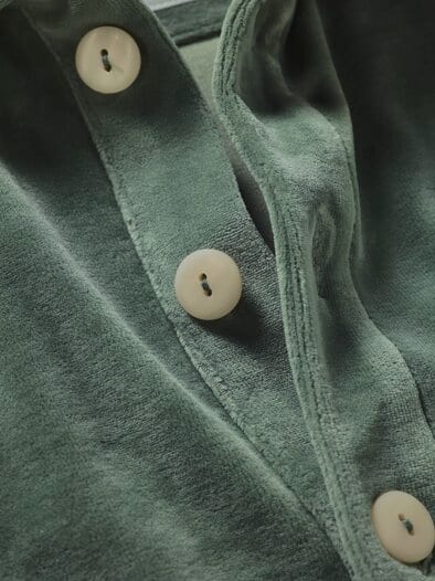 Velours-Polo Girona aquagrün