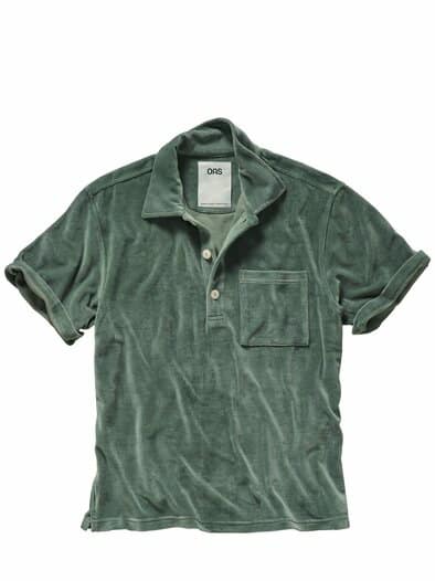 Velours-Polo Girona aquagrün