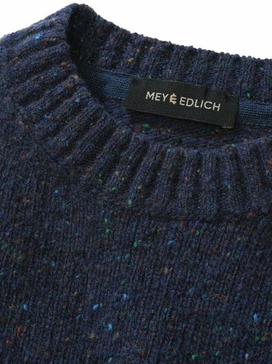 Muße-Pullover seeblau