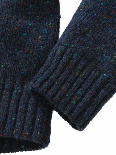 Muße-Pullover seeblau