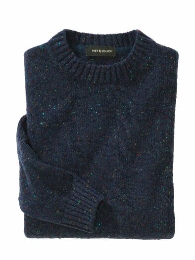 Muße-Pullover seeblau