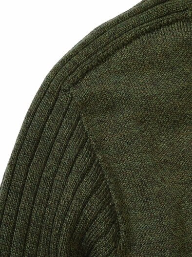 Armschmeichler-Pullover olivengrün
