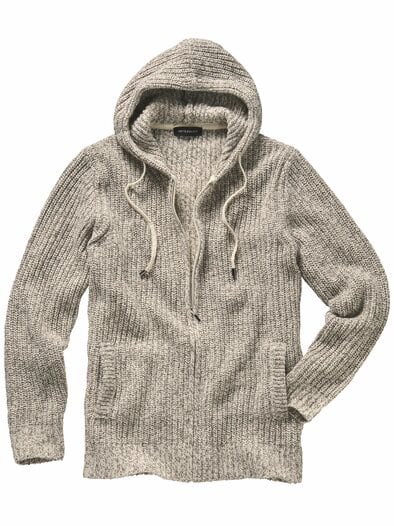 Strickjacke Ragazzo naturweiß