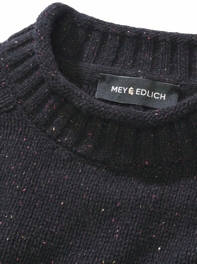 Nachthimmel-Mockneck nachtschwarz