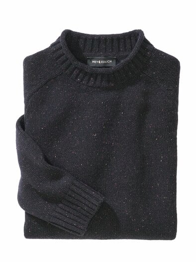 Nachthimmel-Mockneck nachtschwarz