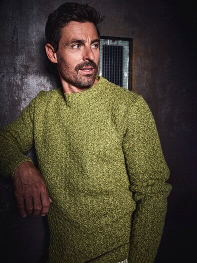 Herbstfrische-Pullover limette