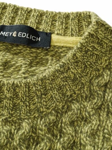 Herbstfrische-Pullover limette