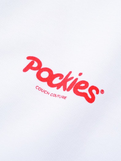 Pockies T-Shirt Fahrrad maillot blanc