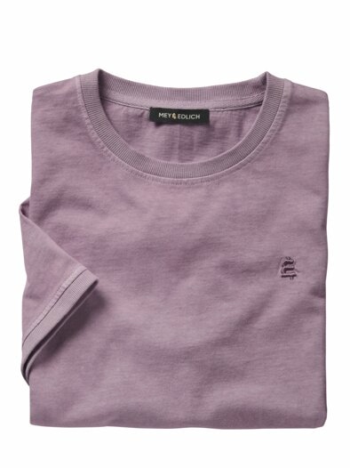 Sichere-Bank-T-Shirt flieder