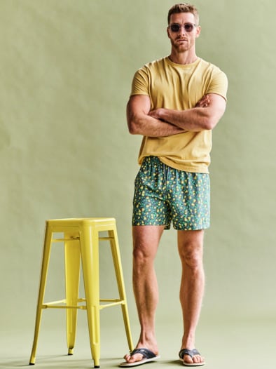 Relaxtes Shirt zitronenlimo
