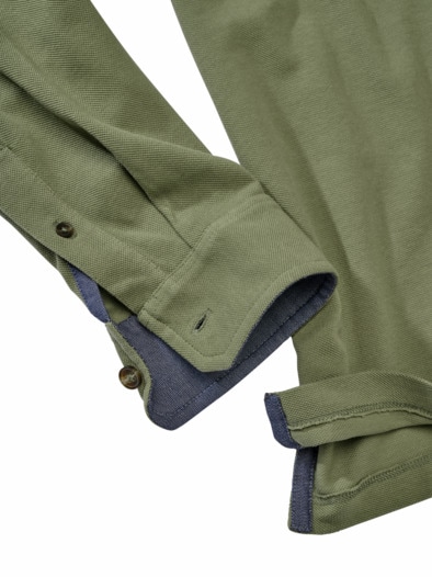 Urväter-Polo deep green