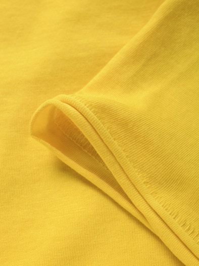 Open-End-Shirt sonnengelb