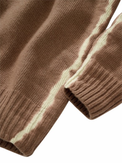 Fermentierter Pullover gegoren-braun