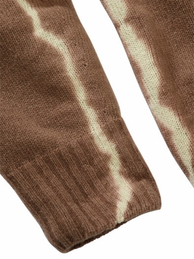 Fermentierter Pullover gegoren-braun
