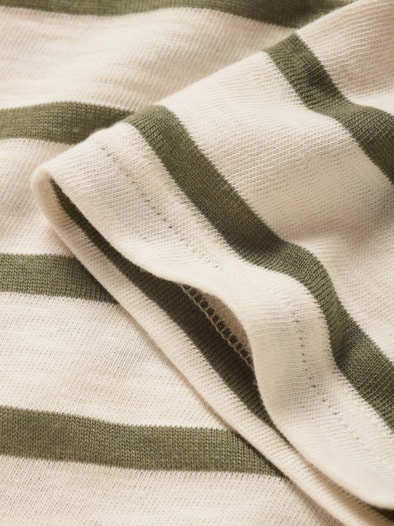 Im-Lot-Shirt Streifen gras