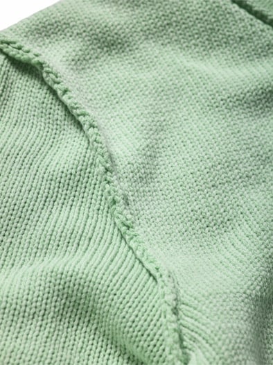 Reporter-Pullover verschwiegenes grün