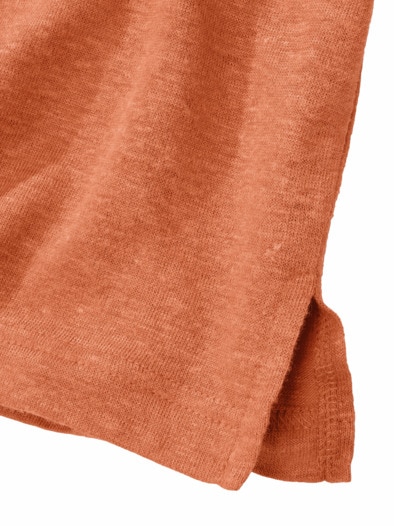 Lust-auf-Luft-Leinenpolo rost