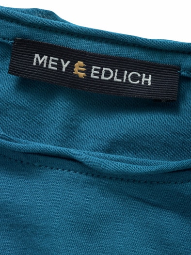 Open-End-Shirt ozeanblau