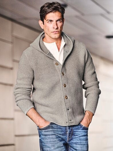 Alpen-Hoodie Thomas II marmor