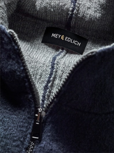 Betriebstemperatur-Cardigan navy