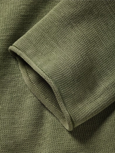 Gefährten-Sweater olivegrün