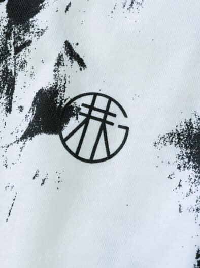 T-Shirt 41 N weiß mit kohle