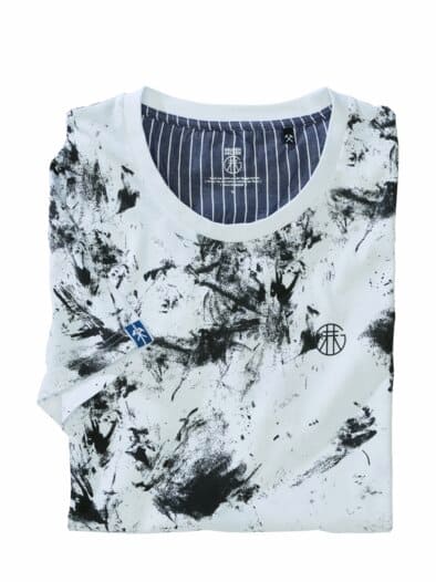 T-Shirt 41 N weiß mit kohle