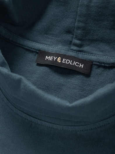 Hals-über-Kopf-Rollneck petrol