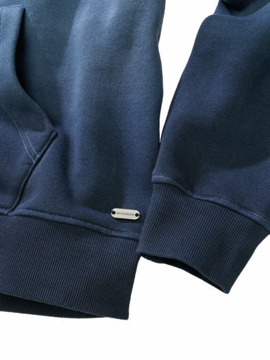 Ombre-Hoodie denimblau