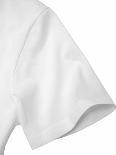 Glanzleistung-Shirt weiß