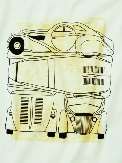 Phantom-T-Shirt weiß