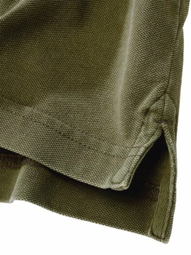 Marble-Dyed-Polo olive