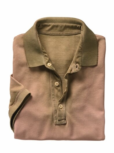 Poloshirt Double pistazienkern