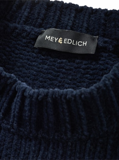 Hinter-den-Kulissen-Pullover marine