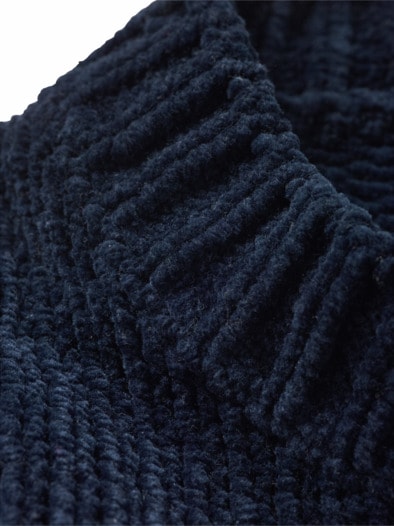 Hinter-den-Kulissen-Pullover marine