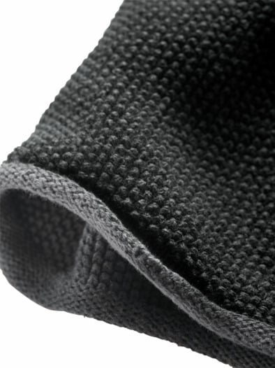 Schmirgel-Pullover nachtschwarz