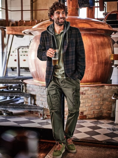 Ausdauer-Henley khaki