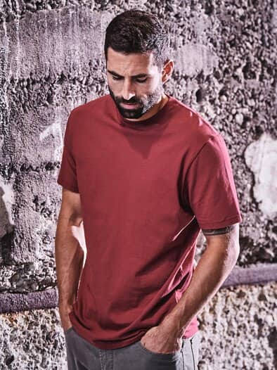 Benchmark-Color-Shirt weinrot