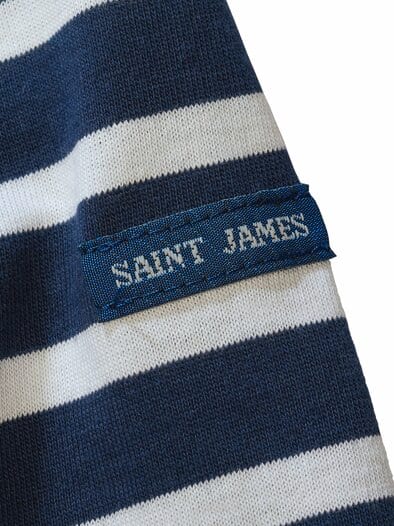Bretagne-Shirt blau/weiß