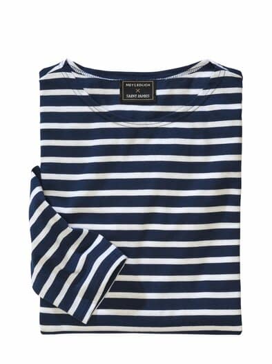 Bretagne-Shirt blau/weiß